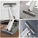 Mini esfregão portátil com pano absorvente dobrável – limpeza prática